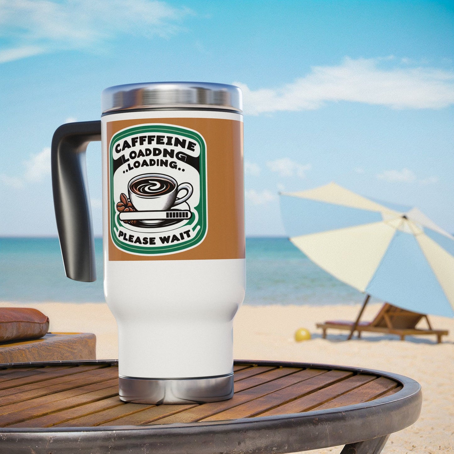 Funny Coffee Travel Mug