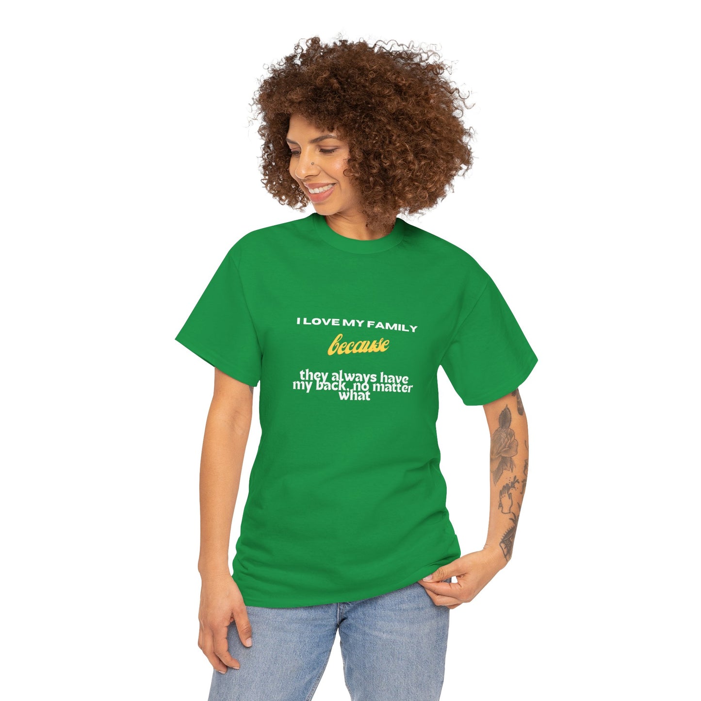 T-shirt unisexe en coton épais