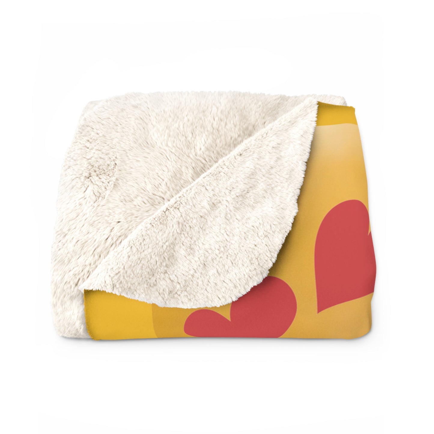 Cozy Love Sherpa Fleece Blanket - Perfect for Romantic Nights & Valentine's Day