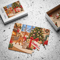 Fawn & Bunny Christmas Gift Puzzle