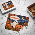 Friendly Ghost & Black Cat Puzzle