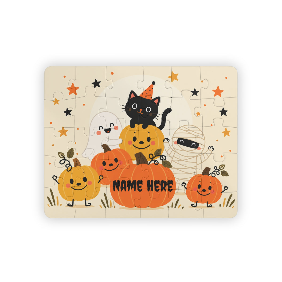 Pumpkin Friends Halloween Puzzle