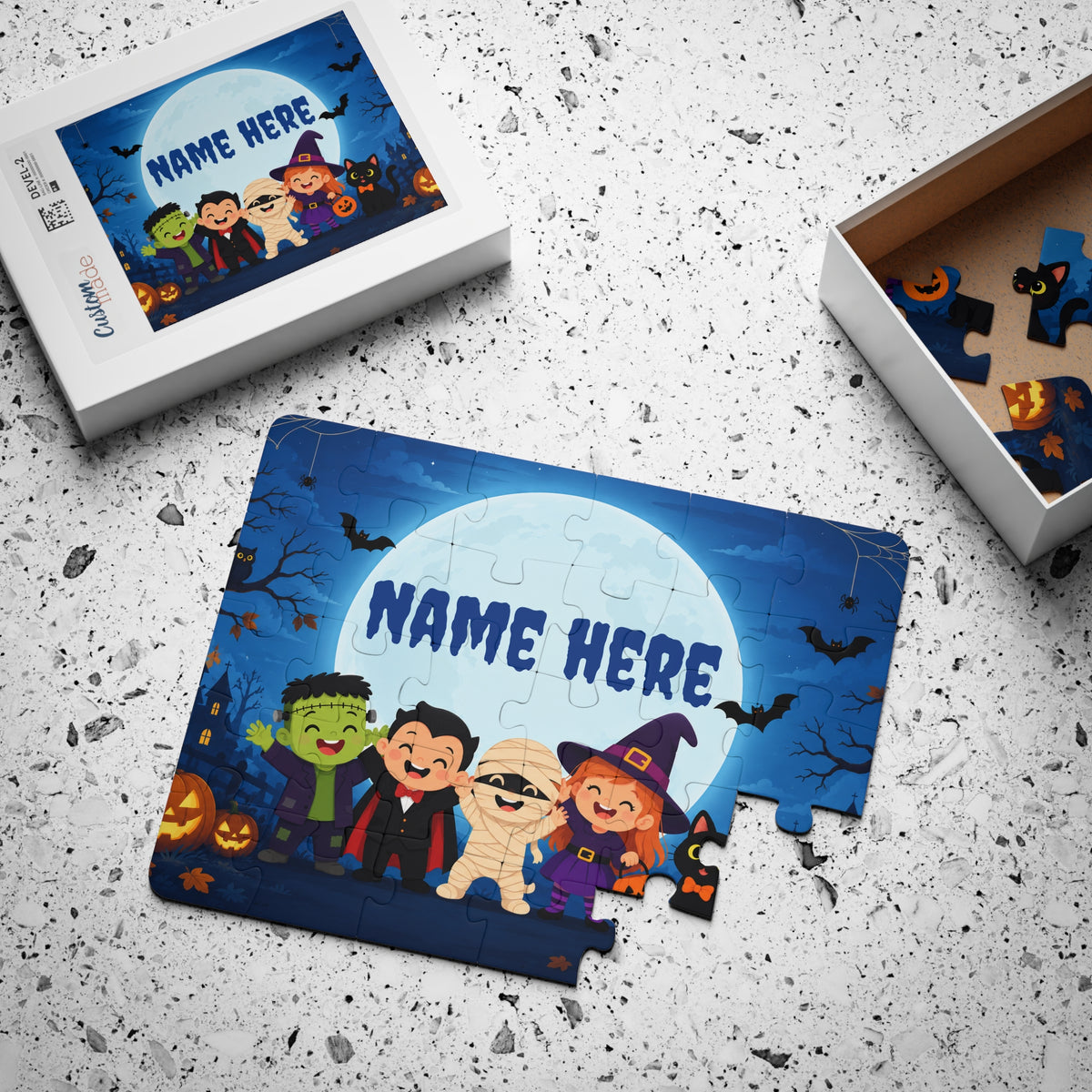 Little Monsters Halloween Puzzle