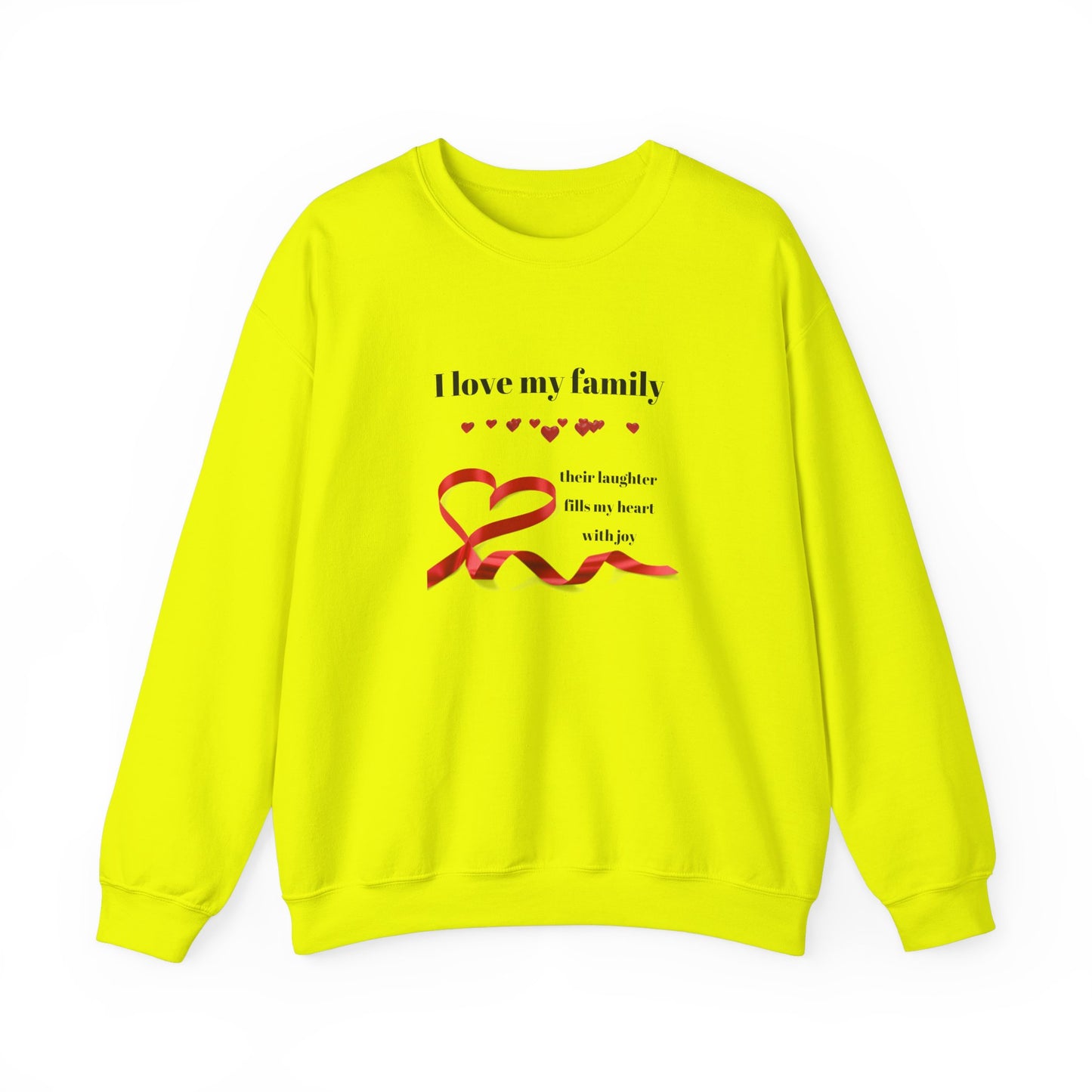 Giftsforfamily Best Family Gifts Ideas, Family Love Crewneck Sweatshirt