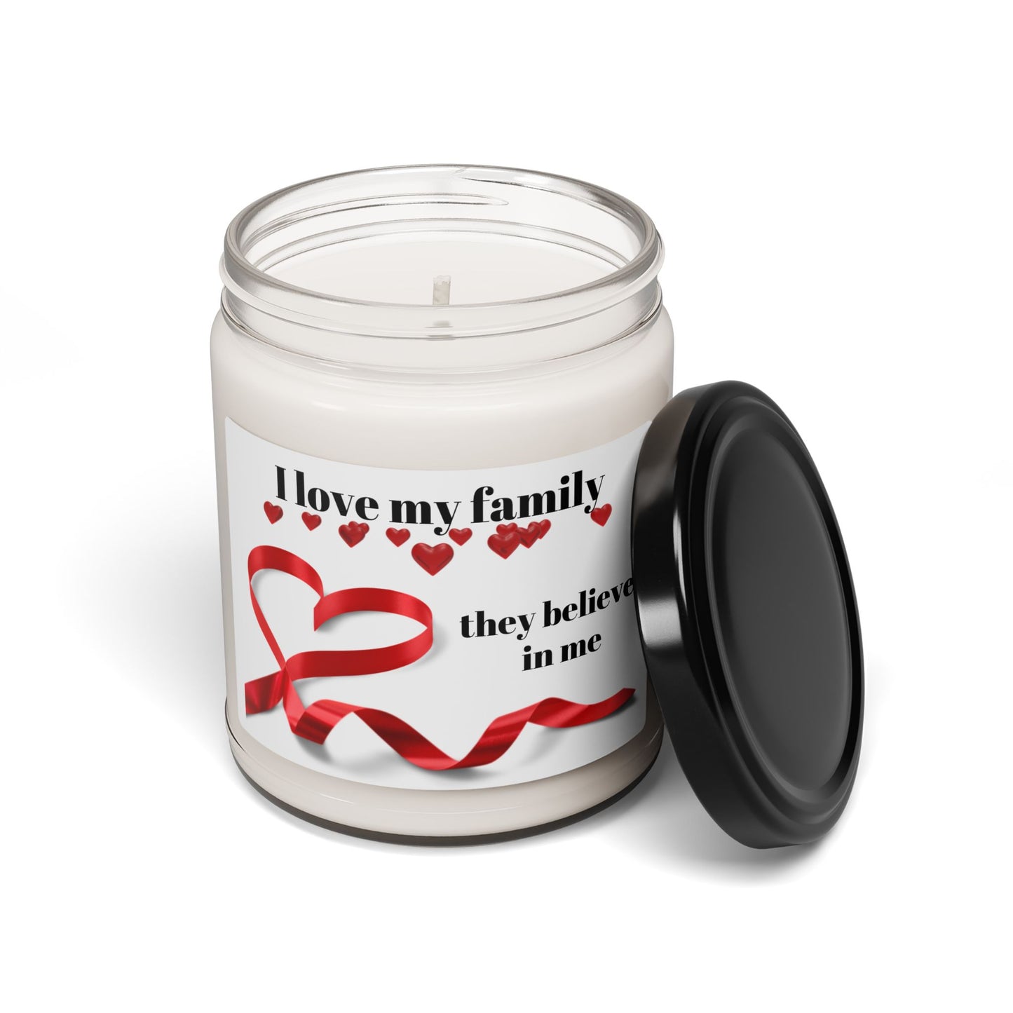 Family Love Scented Soy Candle - Heartfelt Gift for Loved Ones