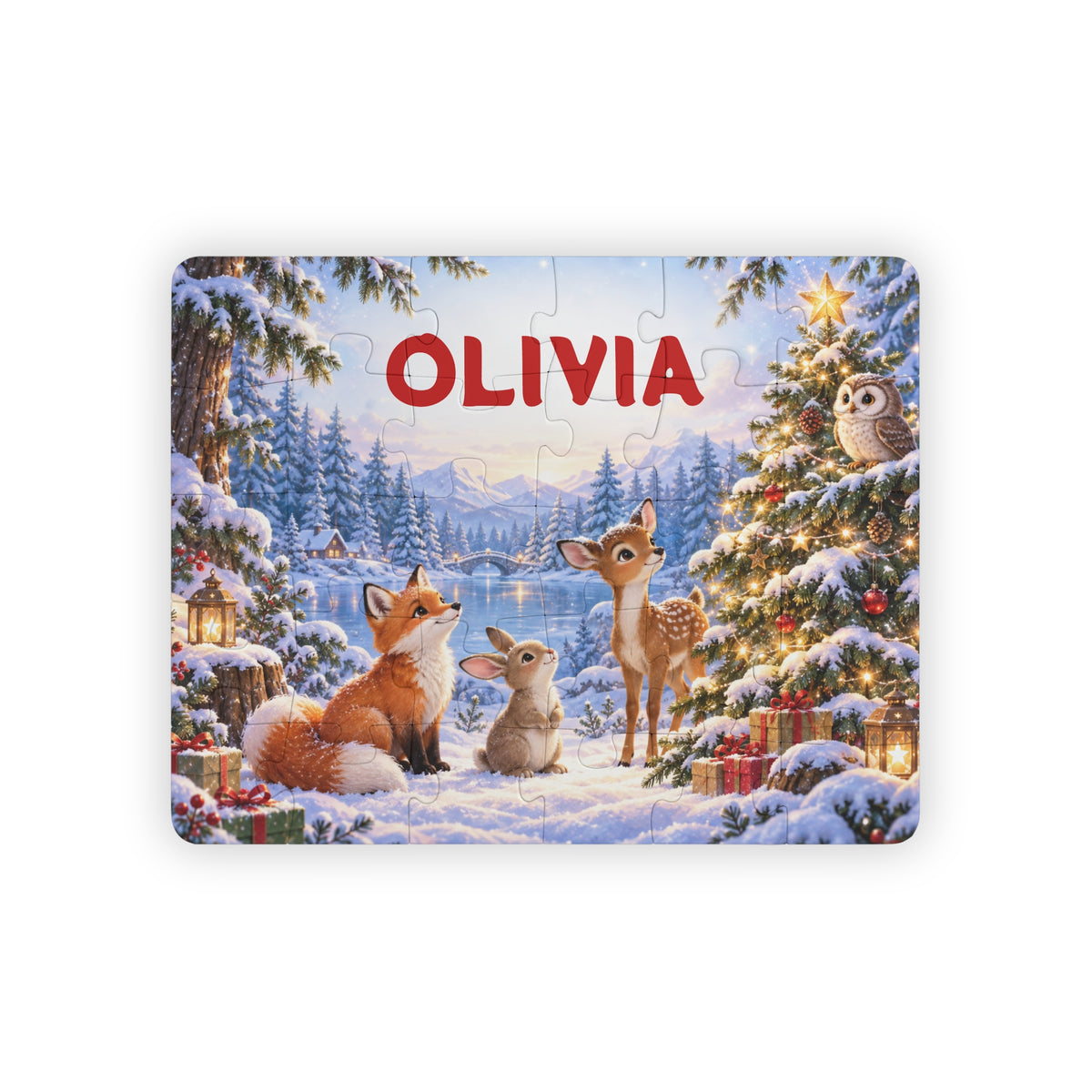 Winter Wonderland Christmas Puzzle