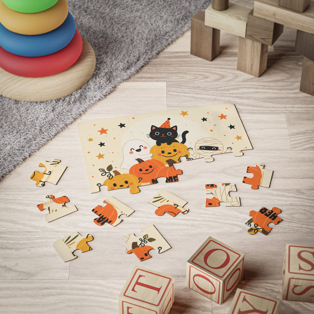 Pumpkin Friends Halloween Puzzle