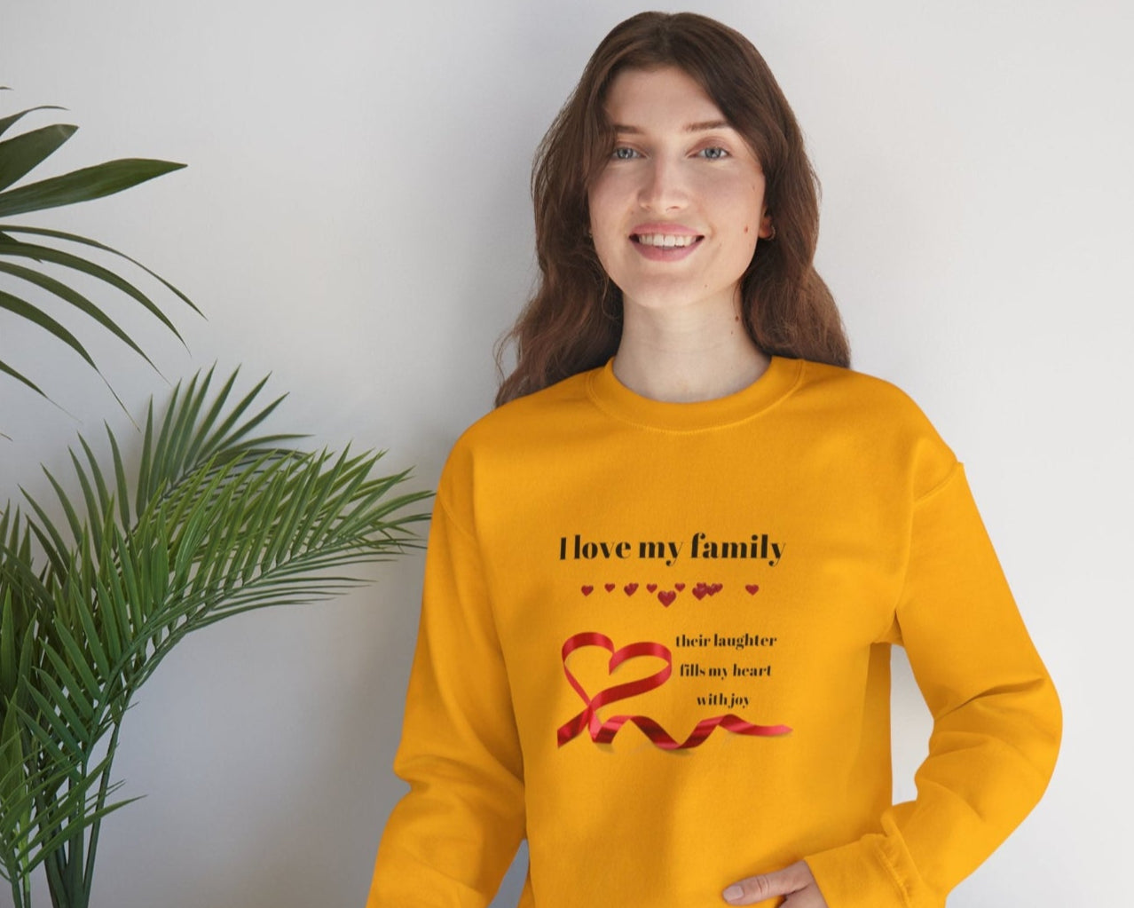 Giftedforfamily best family gifts ideas, Family Love Crewneck Sweatshirt