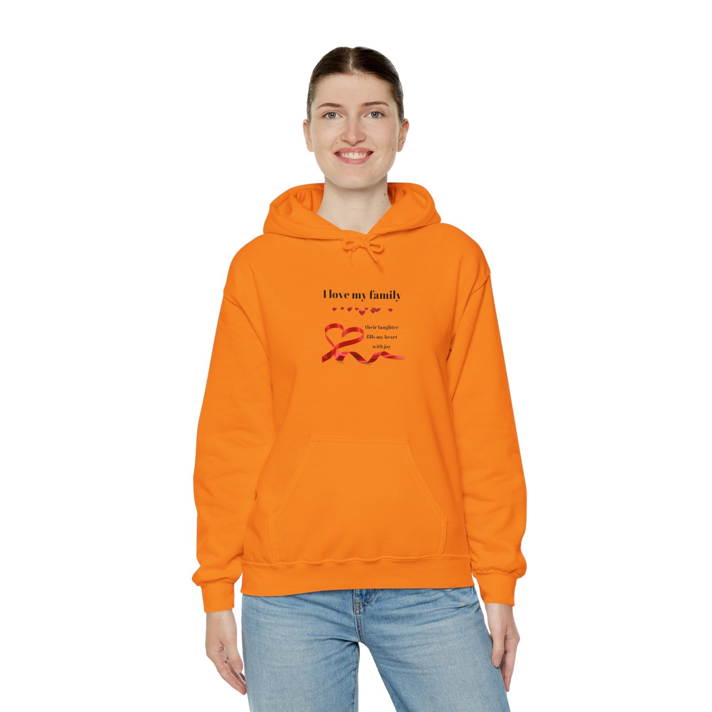 Love My Family Unisex Hooded Sweatshirt - Cozy Family Connection