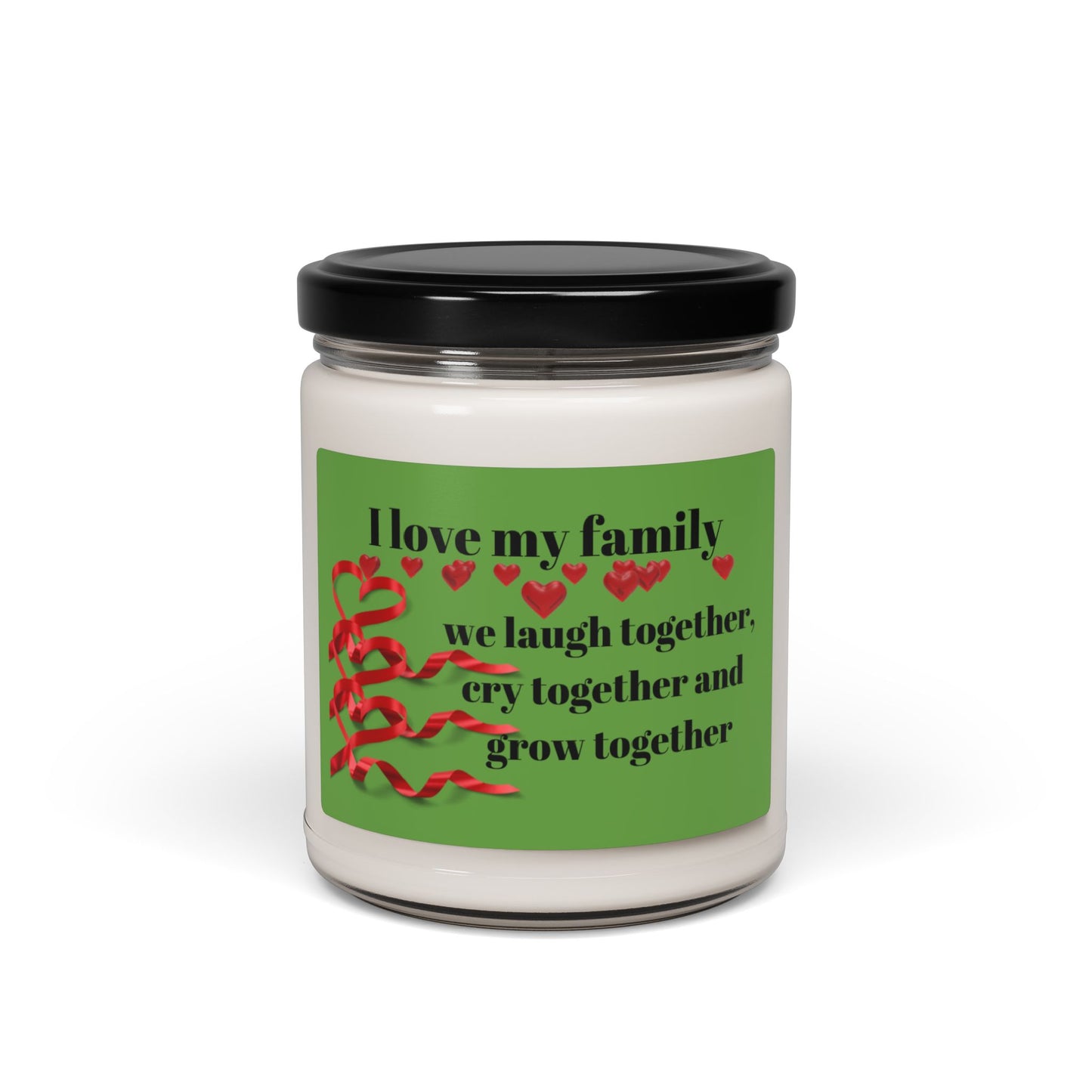 Family Bonding Scented Soy Candle | 9oz | I Love My Family | Perfect Gift for Special Occasions