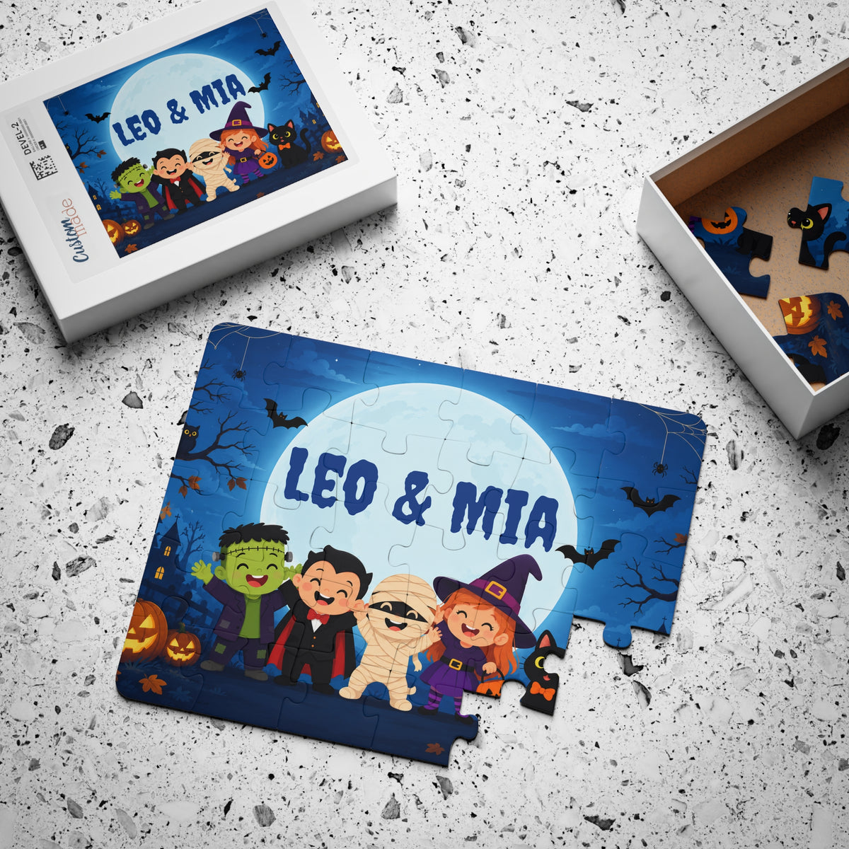 Little Monsters Halloween Puzzle