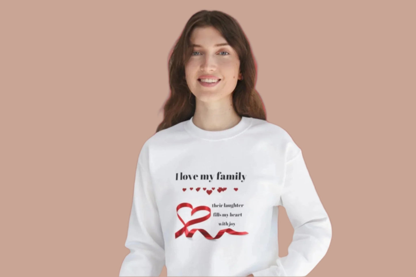 Giftedforfamily best family gifts ideas, Family Love Crewneck Sweatshirt