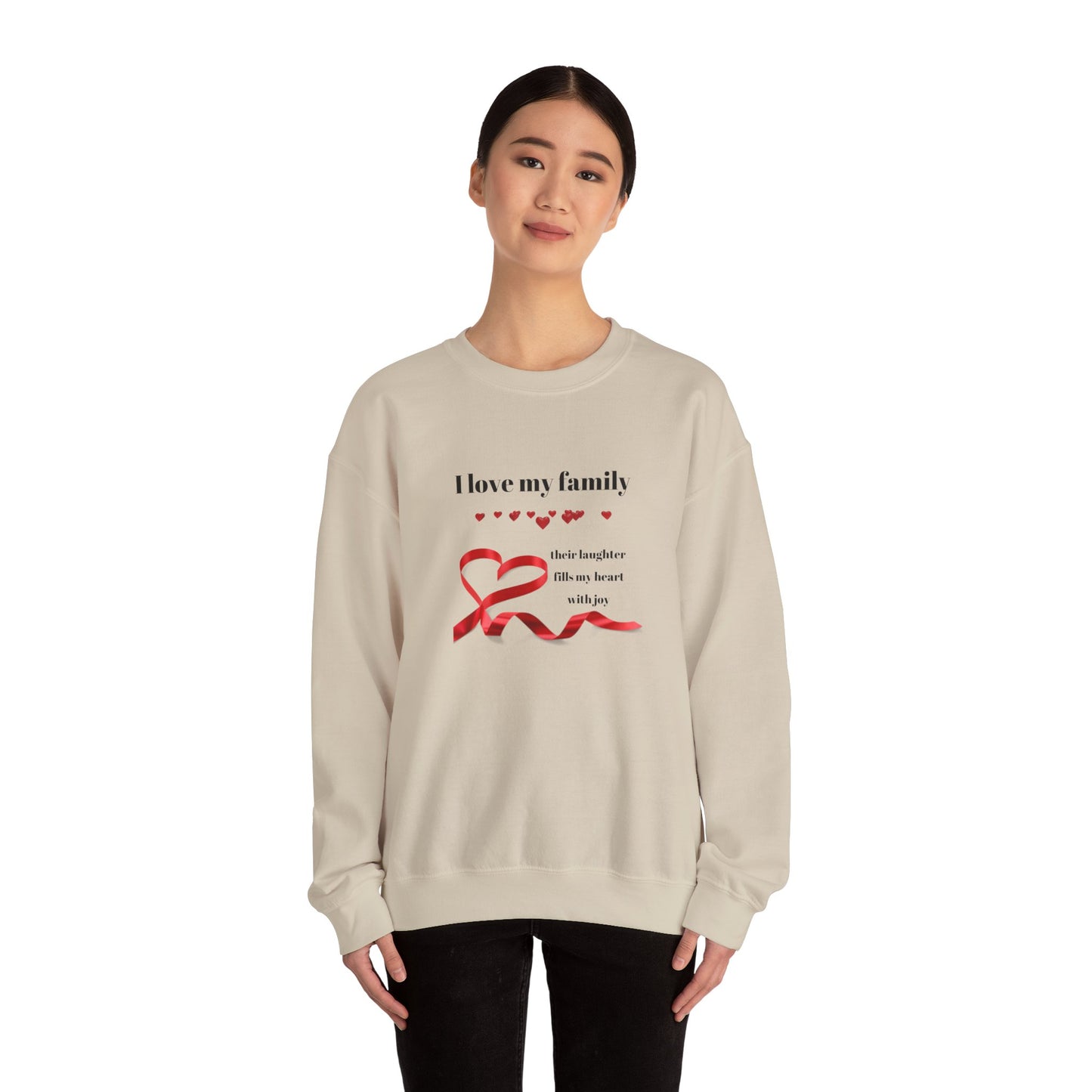 Giftsforfamily Best Family Gifts Ideas, Family Love Crewneck Sweatshirt