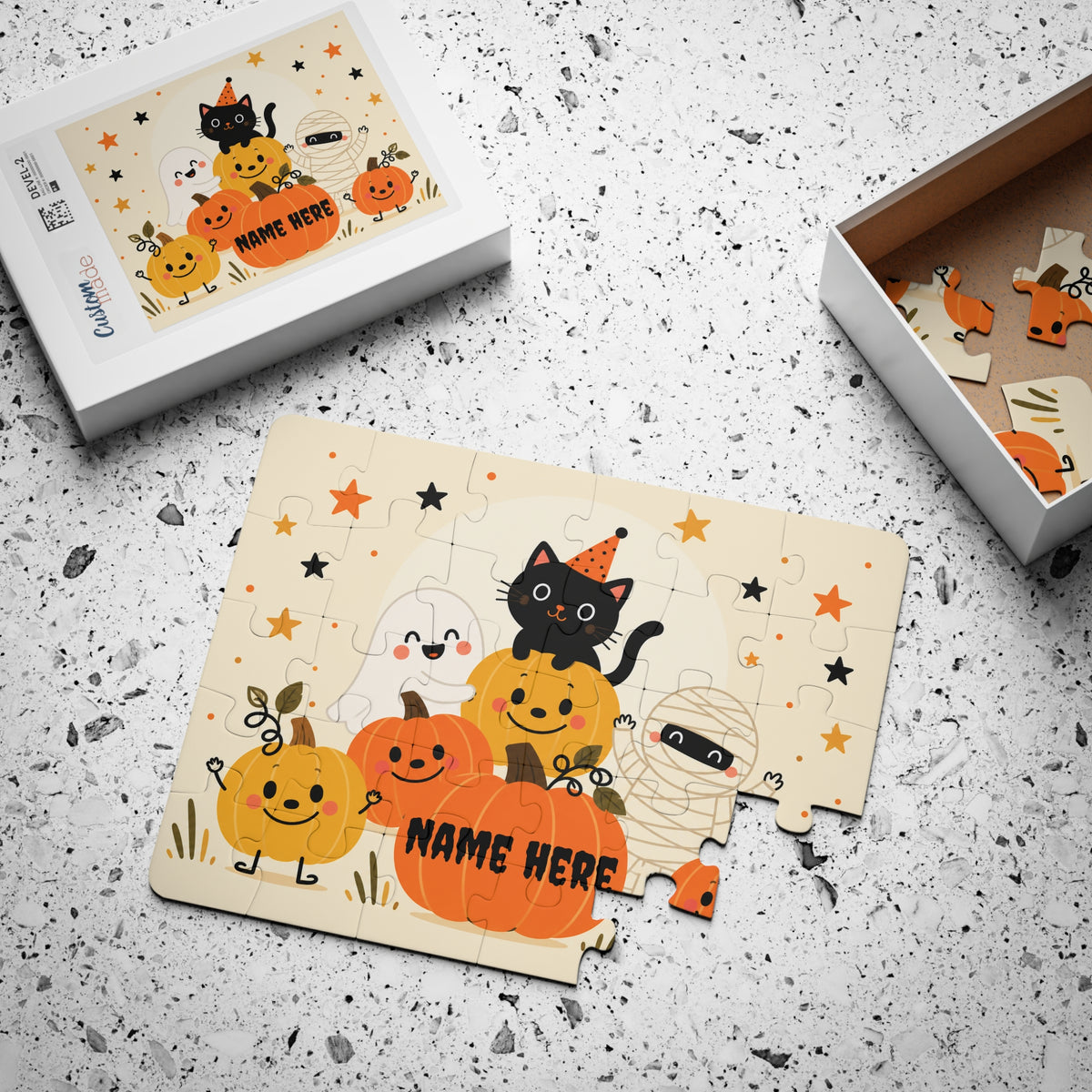 Pumpkin Friends Halloween Puzzle
