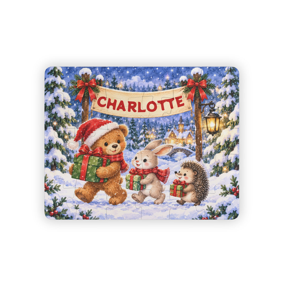 Winter Gift Parade Puzzle