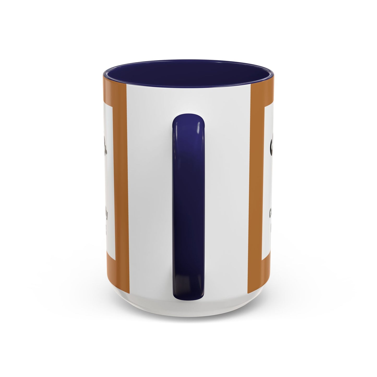 Coffee Lover Accent Mug - Daily Hug in a Mug for Coffee Enthusiasts