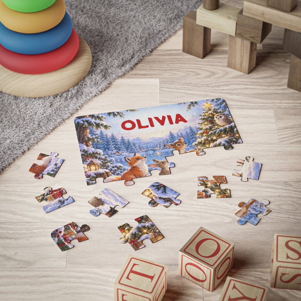 Winter Wonderland Christmas Puzzle