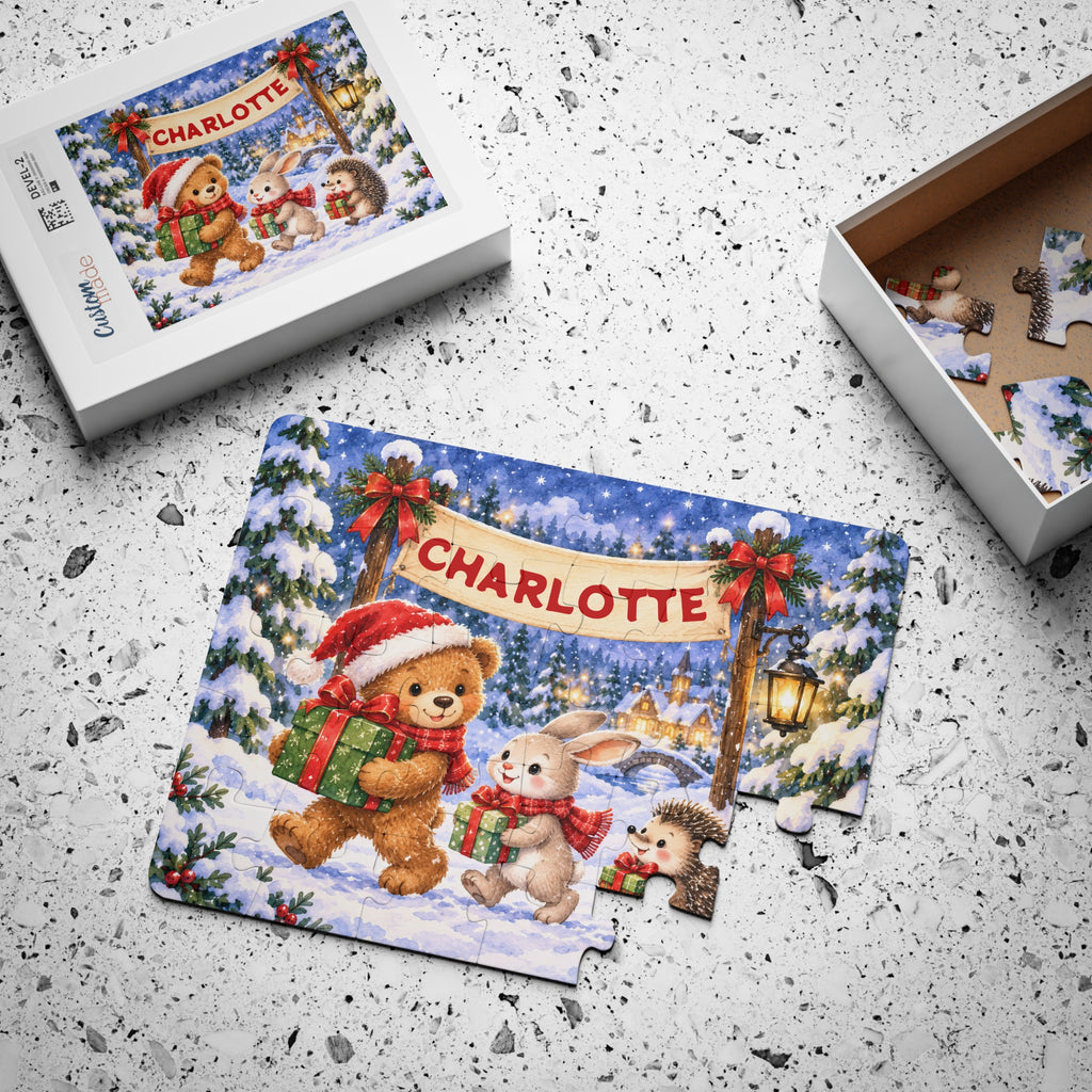 Winter Gift Parade Puzzle