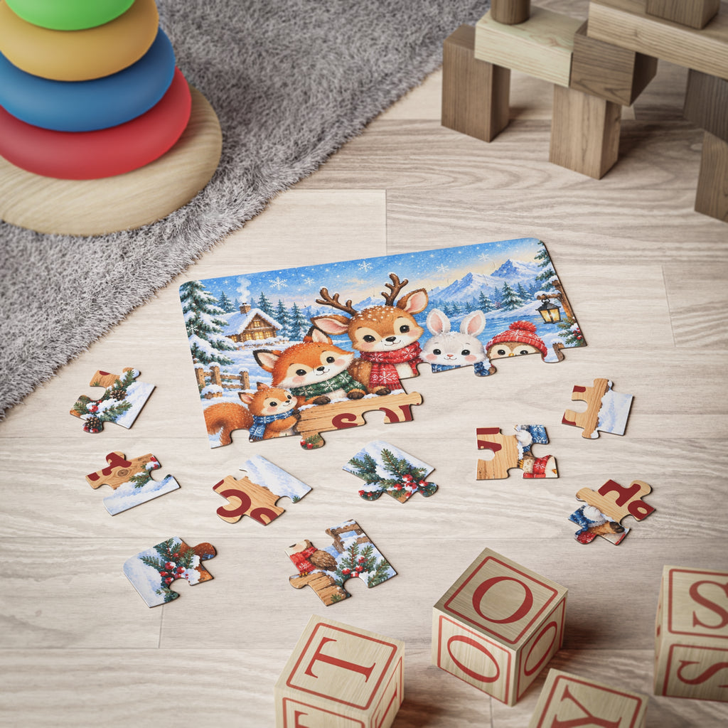 Winter Woodland Friends Puzzle