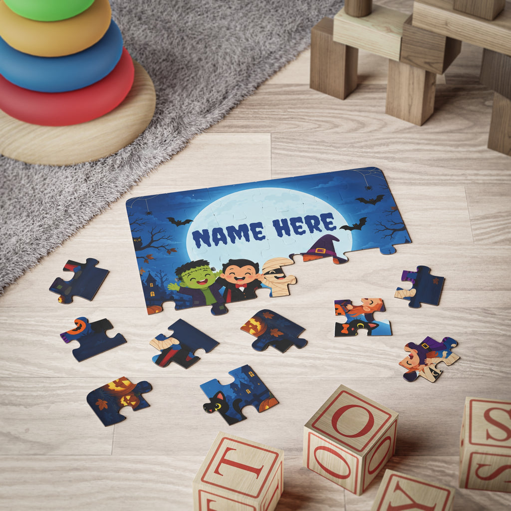 Little Monsters Halloween Puzzle