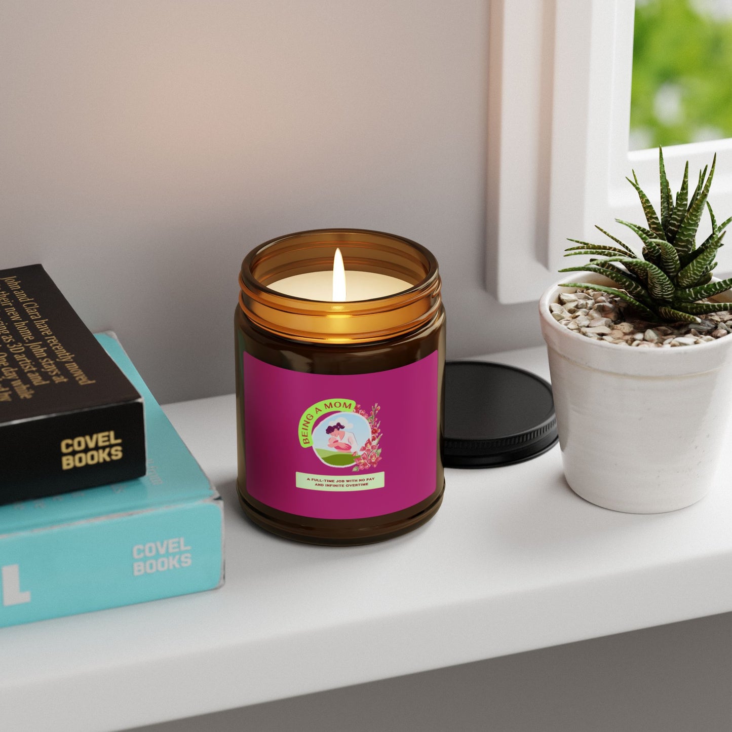 Mom Scented Soy Candle