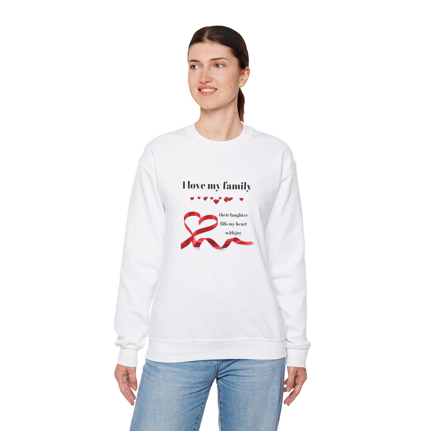 Giftsforfamily Best Family Gifts Ideas, Family Love Crewneck Sweatshirt