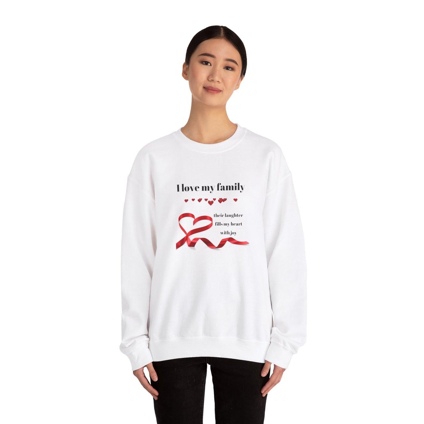 Giftsforfamily Best Family Gifts Ideas, Family Love Crewneck Sweatshirt