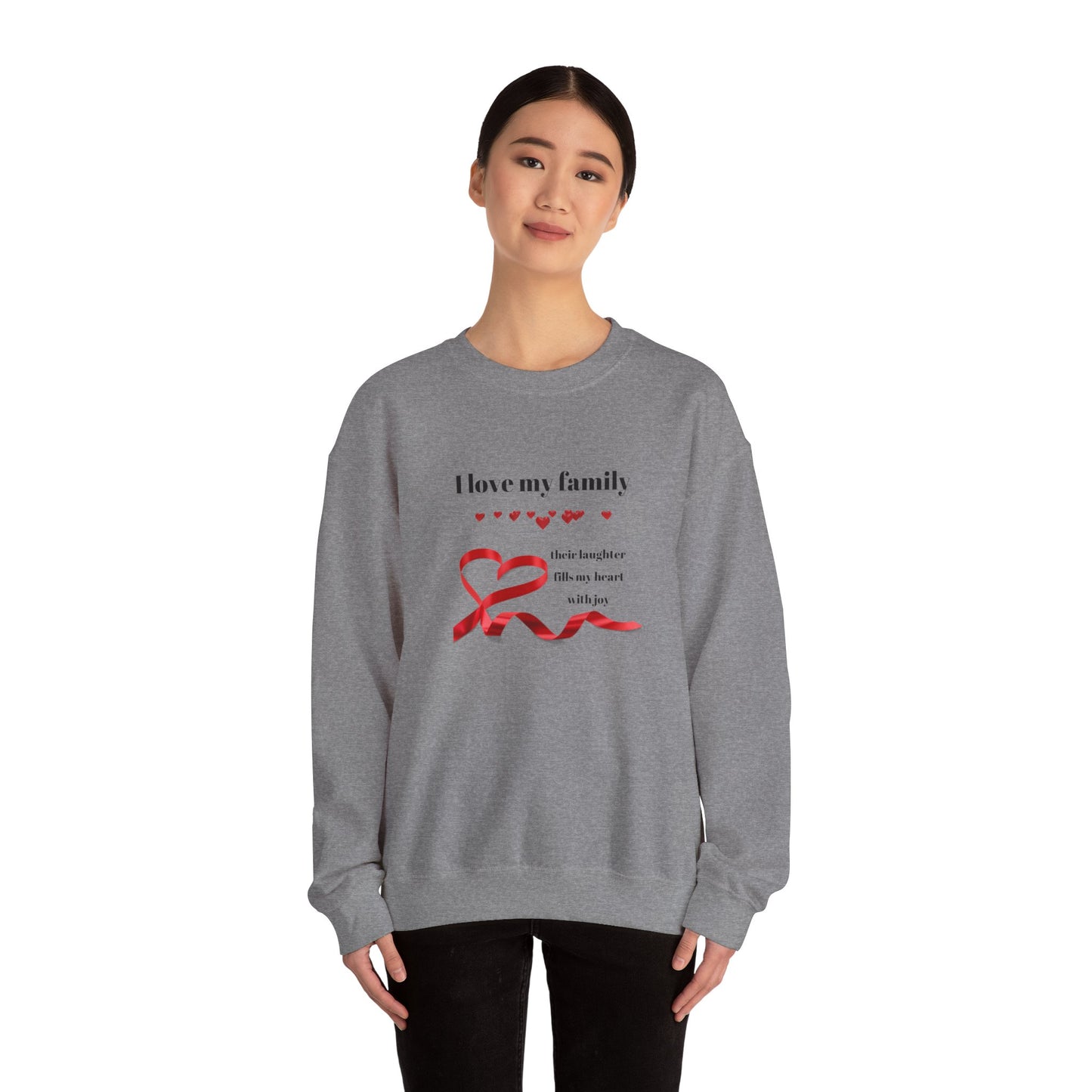 Giftsforfamily Best Family Gifts Ideas, Family Love Crewneck Sweatshirt