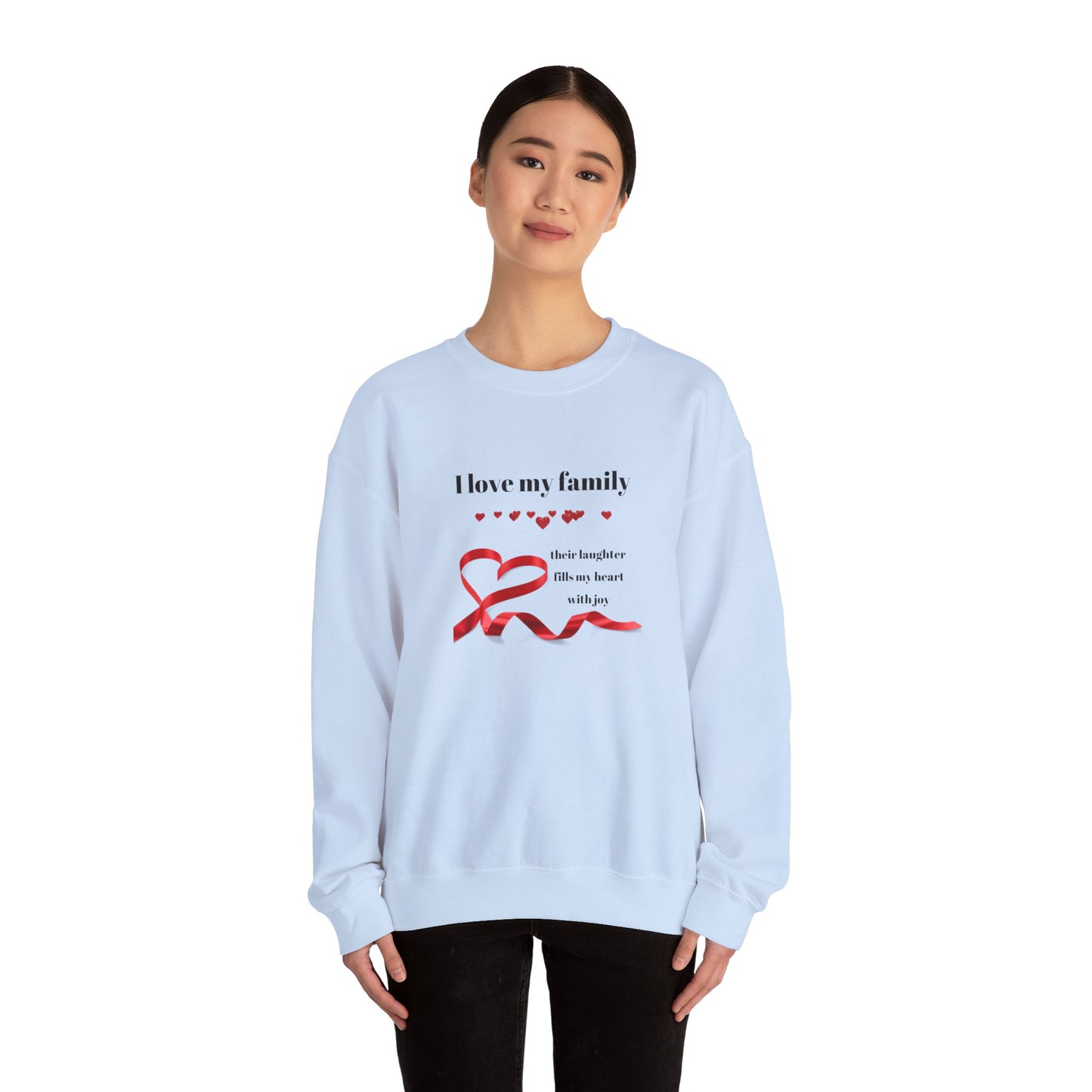 Giftsforfamily Best Family Gifts Ideas, Family Love Crewneck Sweatshirt