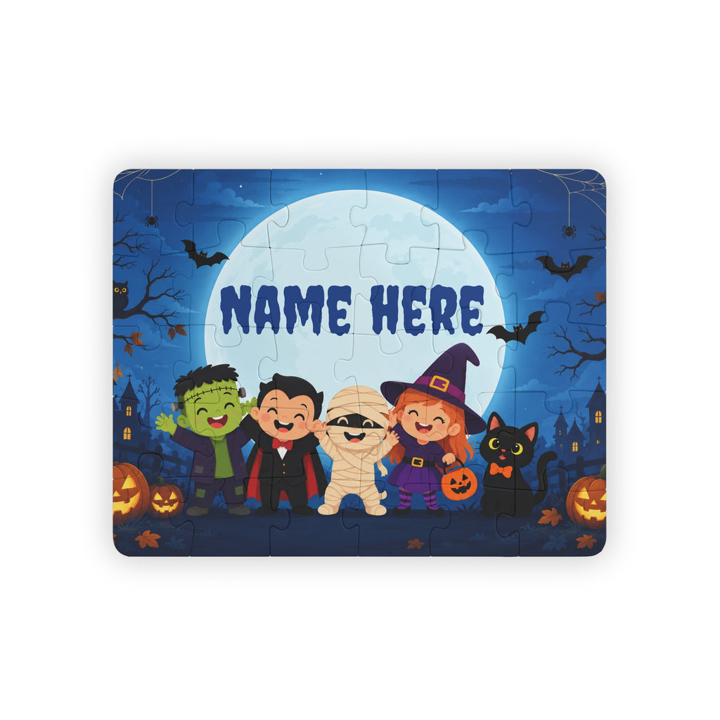 Little Monsters Halloween Puzzle