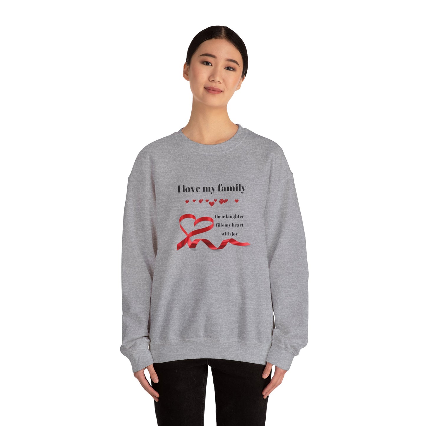 Giftsforfamily Best Family Gifts Ideas, Family Love Crewneck Sweatshirt