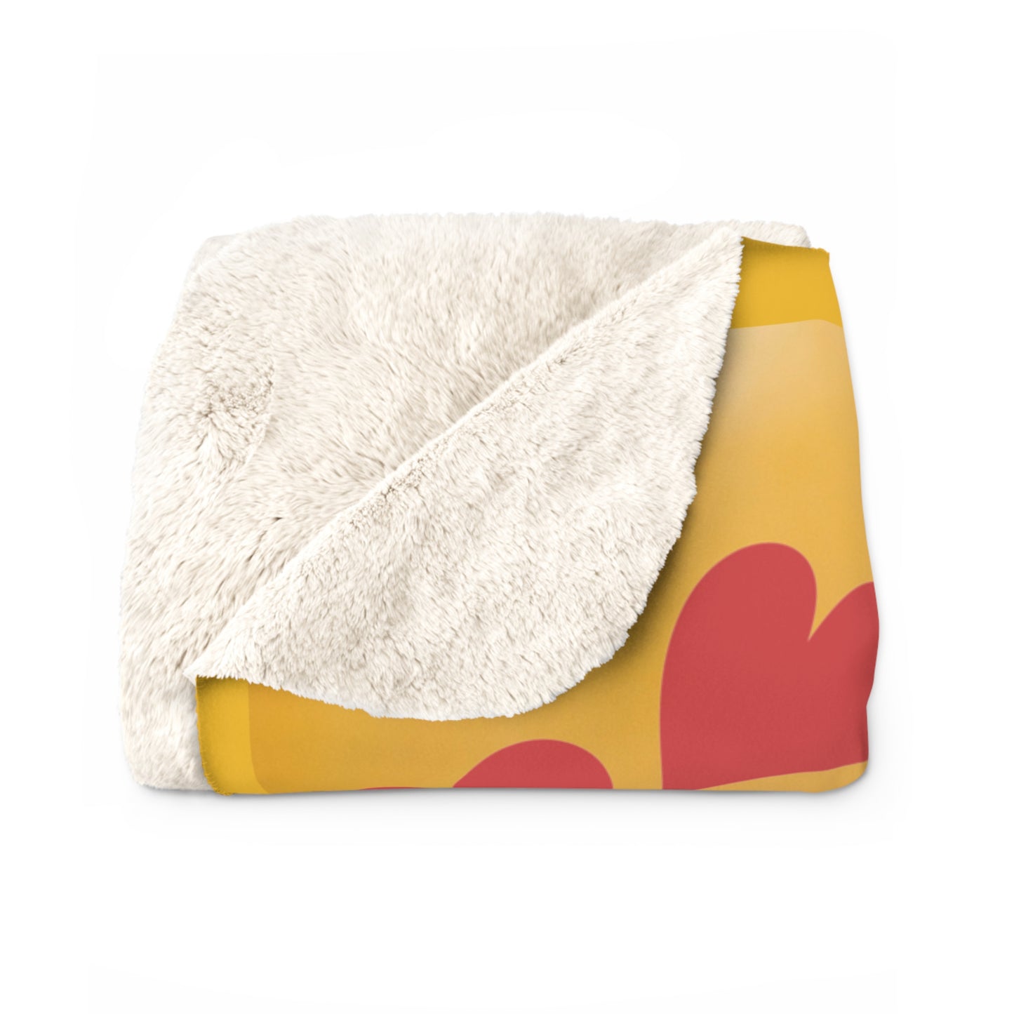 Personalized Cozy Love Sherpa Fleece Blanket - Perfect for Romantic Nights & Valentine's Day