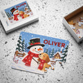 Snowman & Puppy Winter Puzzle