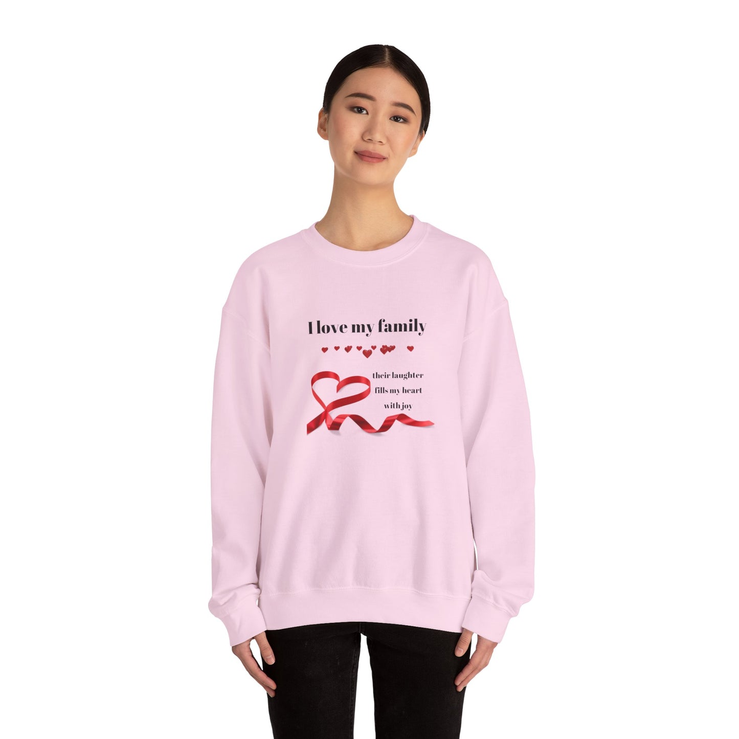 Giftsforfamily Best Family Gifts Ideas, Family Love Crewneck Sweatshirt